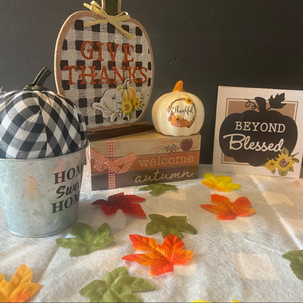 Fall pumpkin Bundle 6-PCs